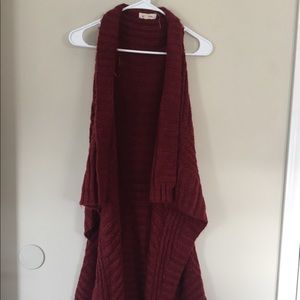 Pink Rose sweater cardigan